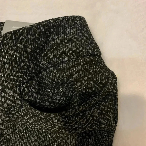 Chico's Women's Black Ankle Pants So Slimming BrigitteSlim Leg Shine Size 2R NWT - Picture 4 of 10